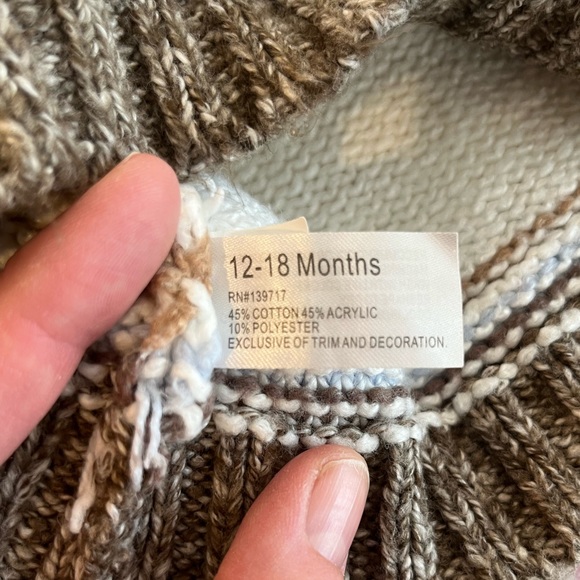 Baby Sweater - Size 12-18 Months - Picture 2 of 5